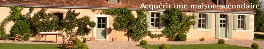 Acheter une maison secondaire, maison secondaire � vendre, comment trouver une maison secondaire, d�corer une maison secondaire