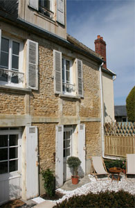 Maison familiale caract�re, Normandie, Calvados, Courseulles-sur-Mer, plages d�barquement, charme, calme, enfants, 6 personnes, location saisonni�re, vacances