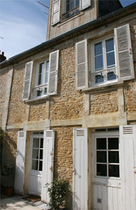 Maison familiale caract�re, Normandie, Calvados, Courseulles-sur-Mer, plages d�barquement, charme, calme, enfants, 6 personnes, location saisonni�re, vacances